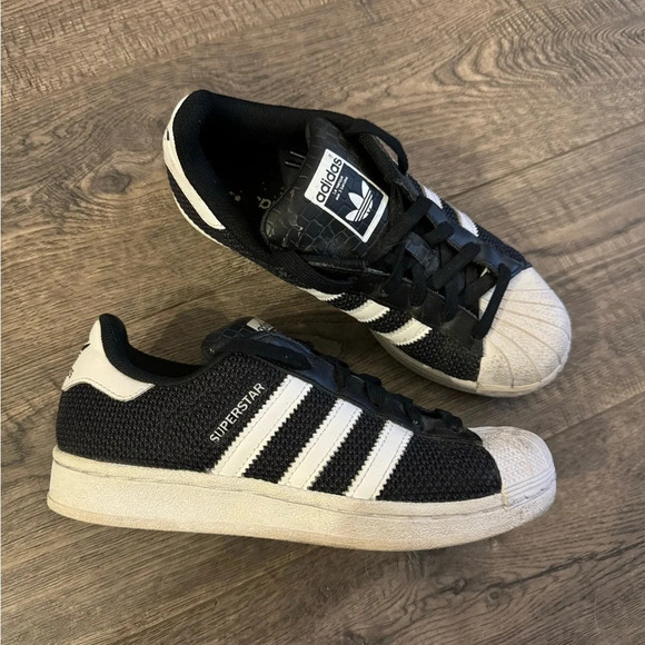 Adidas Superstar 'Herringbone - Black White' - Picture 3 of 7